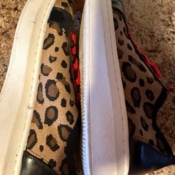 Platform Cheetah Print Shoes - Picture 7 of 7